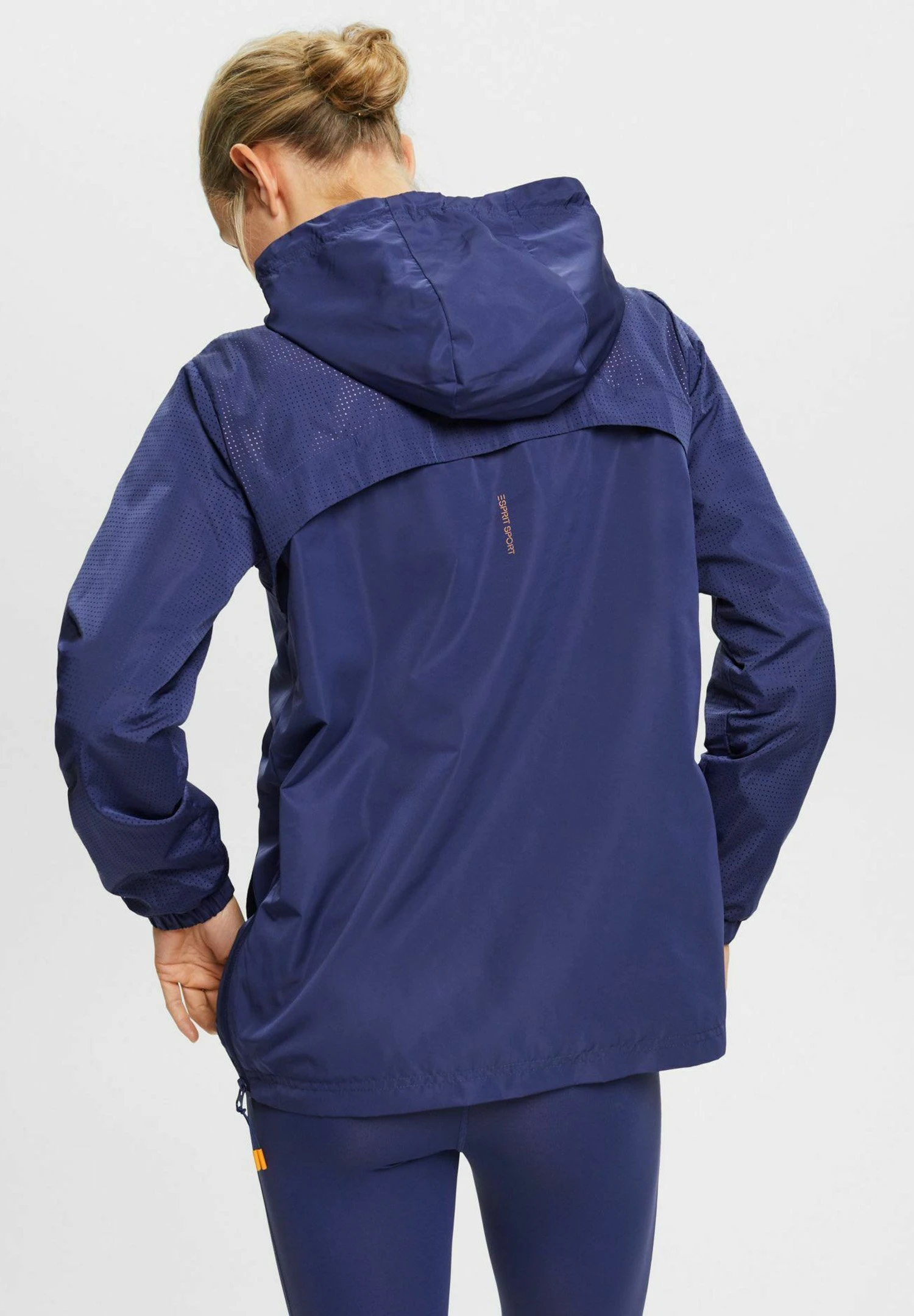 Mit Halblangem Zipper - Windjack - Navy 5 Mit Halblangem Zipper - Windjack - Navy - Afbeelding 3