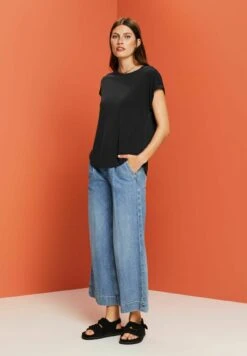 ESPRIT Blouse - Black -Esprit b0894221f2cb440d8553b9981f3e1736