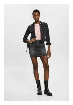 ESPRIT Sslv Stripe - T-Shirt Print - Pink -Esprit b1d470bd224e46aab64f98ce0f98150e