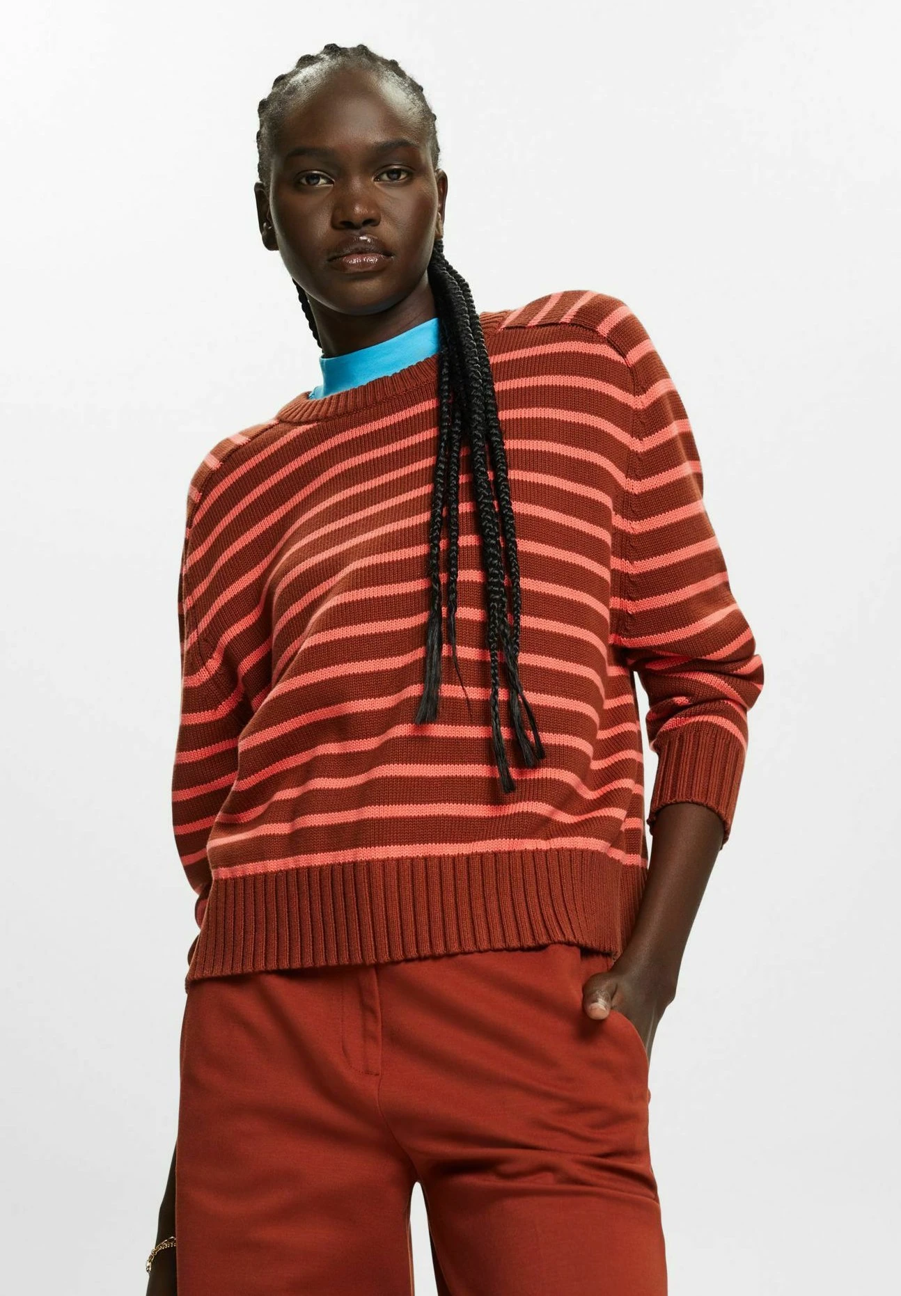 ESPRIT Trui - Rust Brown 6 ESPRIT Trui - Rust Brown - Afbeelding 4