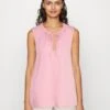 Edc By Esprit Bubble Hem - Blouse - Pink 2 Edc By Esprit Bubble Hem - Blouse - Pink -Esprit b250313cdf8e4f3798aefd9a10525a25