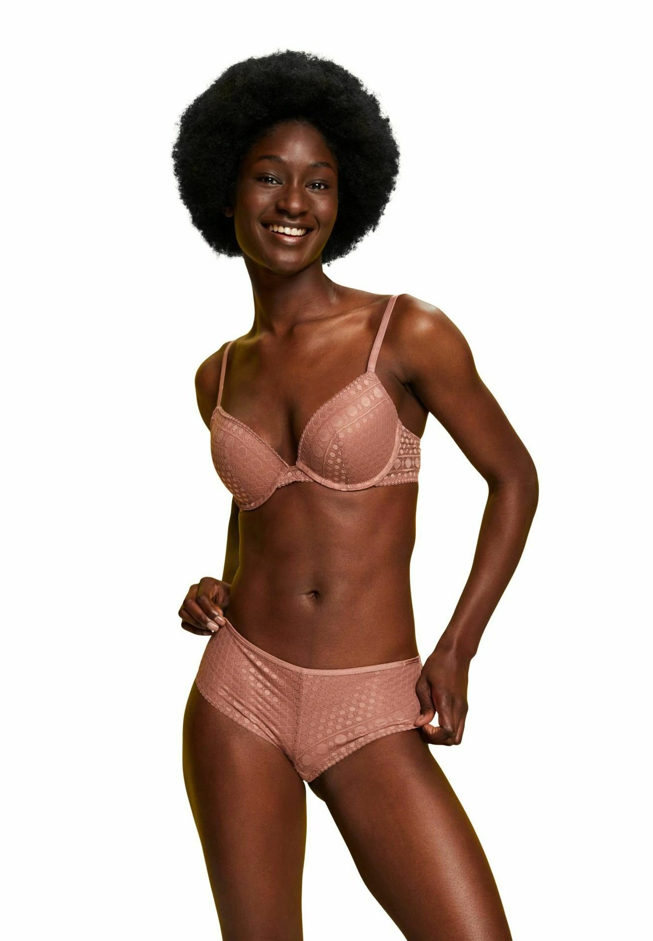 ESPRIT Seasonal Par The Sexy Fit Sexy- Push-Up Bh - Cinnamon 3 ESPRIT Seasonal Par The Sexy Fit Sexy- Push-Up Bh - Cinnamon