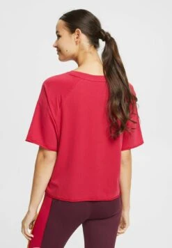 T-Shirt Basic - Cherry Red -Esprit b3ad19a6e6fe4faf9830ce9ecfc911aa