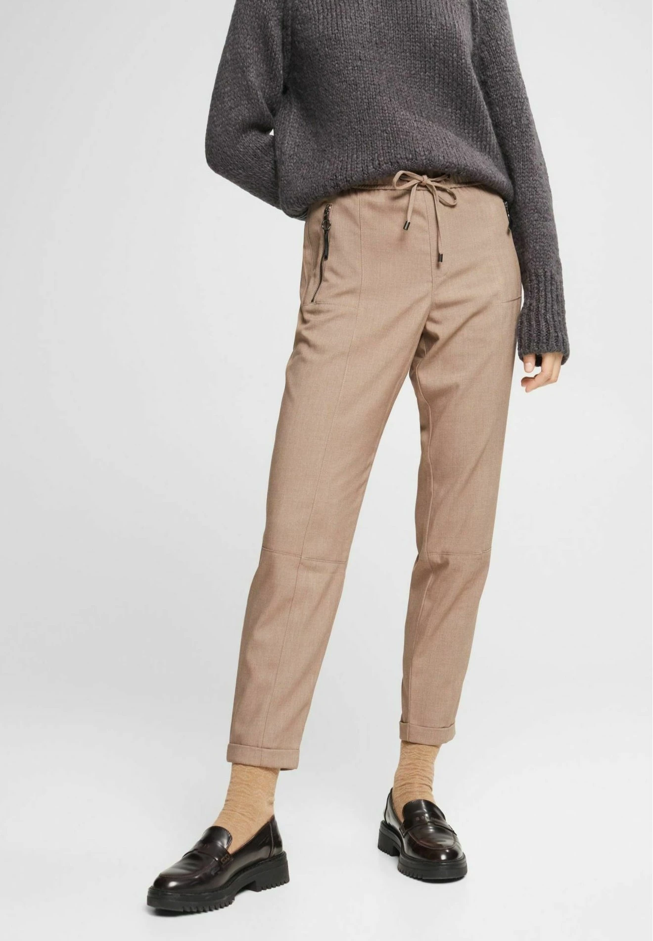 ESPRIT Woven - Trainingsbroek - Taupe 3 ESPRIT Woven - Trainingsbroek - Taupe