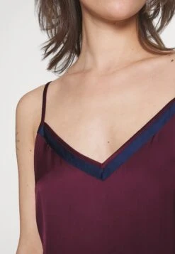 ESPRIT Chemise Solid - Nachtjapon - Bordeaux -Esprit b46204e636c2422093085bc843f2923c