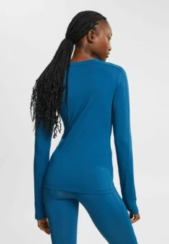 Longsleeve Mit E Dry - Longsleeve - Petrol Blue -Esprit b6a580b549b5400da4c4a03150181bcd