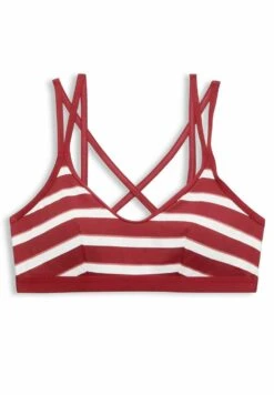 ESPRIT Brela_Par Padded Stripe - Bikinitop - Dark Red -Esprit b8113973ec5d43ffb6aafc7396875837