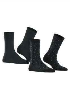ESPRIT Playful Dot 2Er-Pack - Sokken - Black -Esprit b836687fcf444ba6953159cf14c8e27c