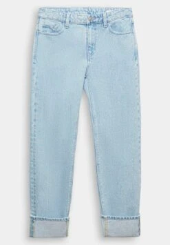 ESPRIT Mit Mittlerer Bundhöhe - Slim Fit Jeans - Blue Bleached -Esprit b9928208853f4af4ab74af804fd31ff7