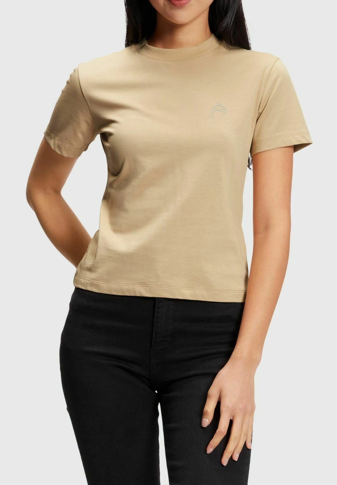 ESPRIT Color Dolphin - T-Shirt Print - Sand 4 ESPRIT Color Dolphin - T-Shirt Print - Sand - Afbeelding 2