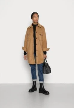 ESPRIT Mantel - Camel -Esprit bcc5168a845c43d6a55995a9b4e78302