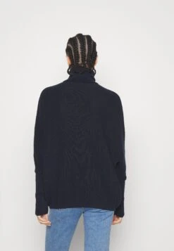 ESPRIT Badwing Rollneck- Trui - Navy -Esprit bda86d57ebd14f349939b85c9bbb2aee