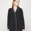 ESPRIT Nightshirt Long Sleeve - Nachtjapon - Black -Esprit bdbcff52be4841dc8573709a7aa5a06d