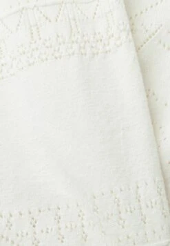 ESPRIT Im Pointelle Design - Vest - White -Esprit bdcdbbe1c7de48a6b80453dc788c2aa8