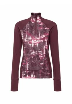 Mit Reissverschluss Und E-Dry-Ausrüstung - Longsleeve - Bordeaux Red -Esprit be605792e3c74cf6a866699e237ed718