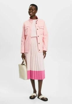 ESPRIT Plissierter- A-Lijn Rok - Pink -Esprit bf940473224d4f4b8763ee65f3dd2ffa