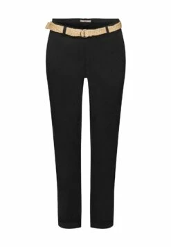 ESPRIT Twill Stretch - Chino - Black -Esprit c02919fbed0447c2af0bd71b74f118e2