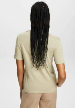 ESPRIT Mit U Ausschnitt - T-Shirt Basic - Dusty Green -Esprit c0aea94393a046d18aff0ce95d505185