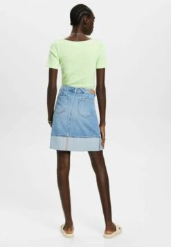 ESPRIT Mit Mittlerer Bundhöhe - Jeansrok - Blue Light Washed -Esprit c1bc6aaabc8249e89e8a72aab85fdacd
