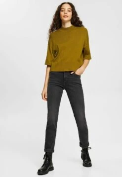 Edc By Esprit Straight Leg Jeans - Black Dark Washed 16 Edc By Esprit Straight Leg Jeans - Black Dark Washed -Esprit c32a7fb0a2d640aa9e0602023fe2e4fa