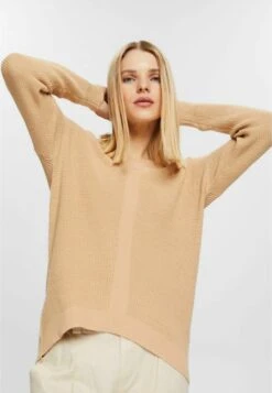Edc By Esprit Mit V-Ausschnitt - Trui - Cream Beige -Esprit c61d9ef7fdfd48eeace0db1065af7f7d