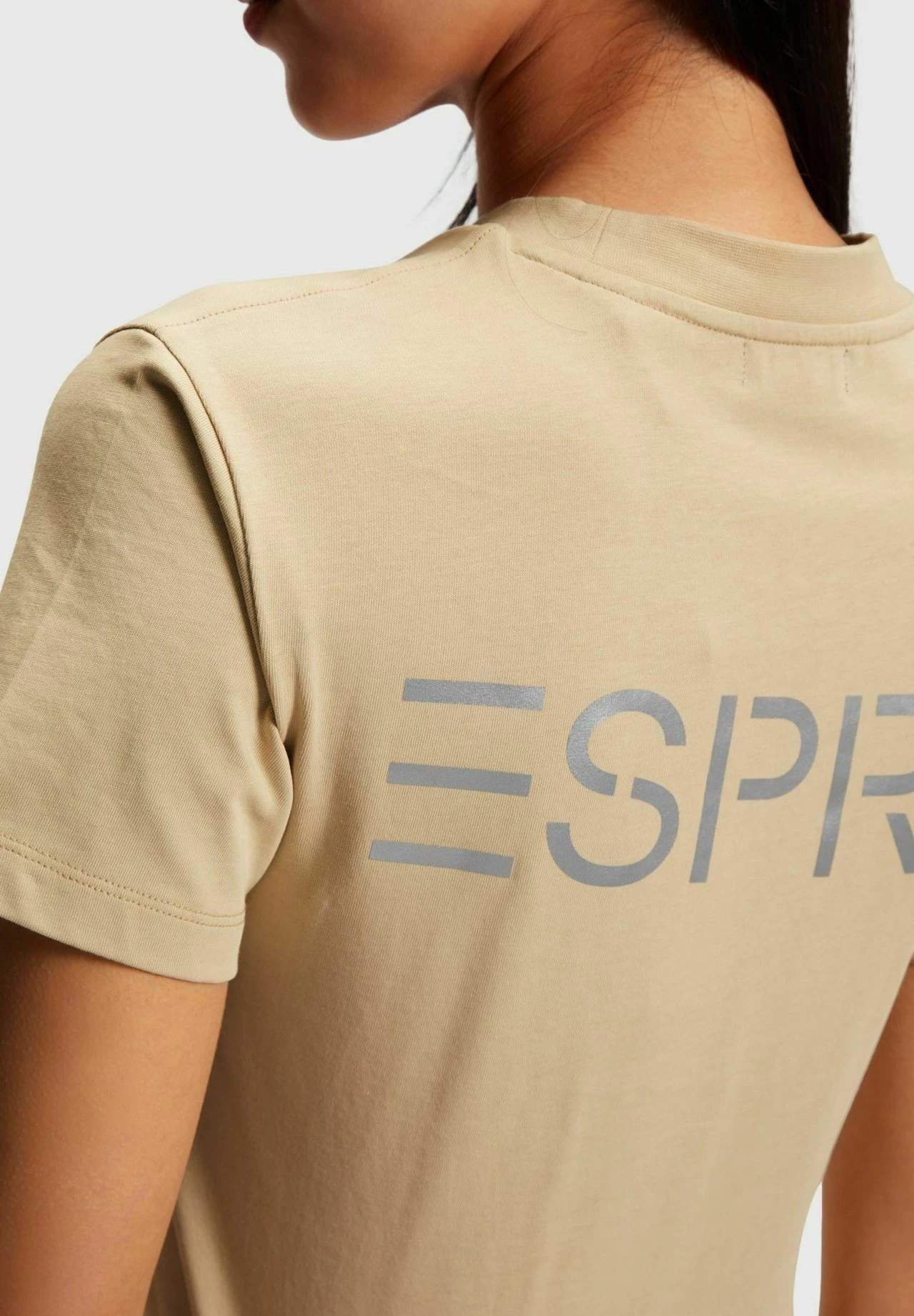 ESPRIT Color Dolphin - T-Shirt Print - Sand 6 ESPRIT Color Dolphin - T-Shirt Print - Sand - Afbeelding 4