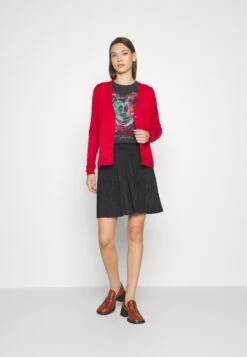 ESPRIT Button Cardigan - Vest - Dark Red -Esprit c904bb14e4234412b5ba064f865ab116