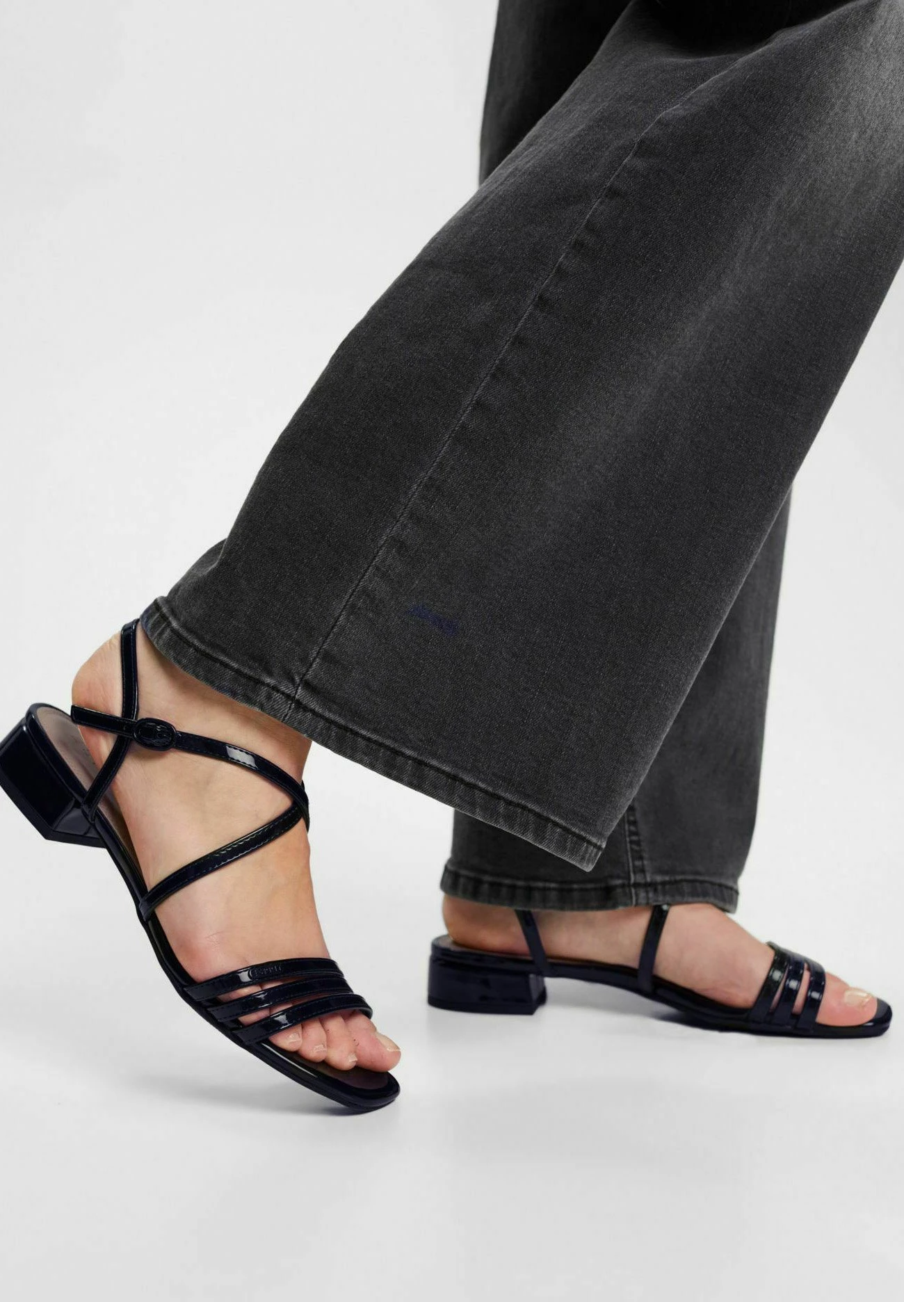 ESPRIT Mit Blockabsatz - Sandalen - Navy 3 ESPRIT Mit Blockabsatz - Sandalen - Navy