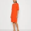 ESPRIT Dress - Gebreide Jurk - Orange Red 2 ESPRIT Dress - Gebreide Jurk - Orange Red -Esprit cb8c01fcdc1749239bdd20ad63180c30