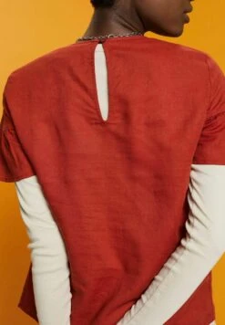 Edc By Esprit Blouse - Terracotta New -Esprit cbe4ea89d575488ca44524e2d5d0cc9f