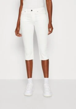 Edc By Esprit Capri - Jeansshort - White