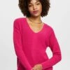 Edc By Esprit Mit V-Ausschnitt - Trui - Pink Fuchsia -Esprit cd88f181ec804e67ae01b0df2ab0b254