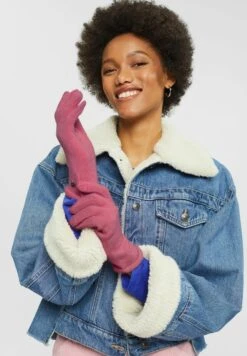 ESPRIT Eos Rcs Rollegg - Handschoenen - Pink