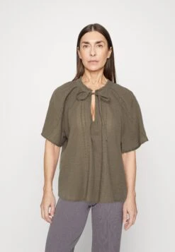 Edc By Esprit Blouse - Blouse - Khaki Green