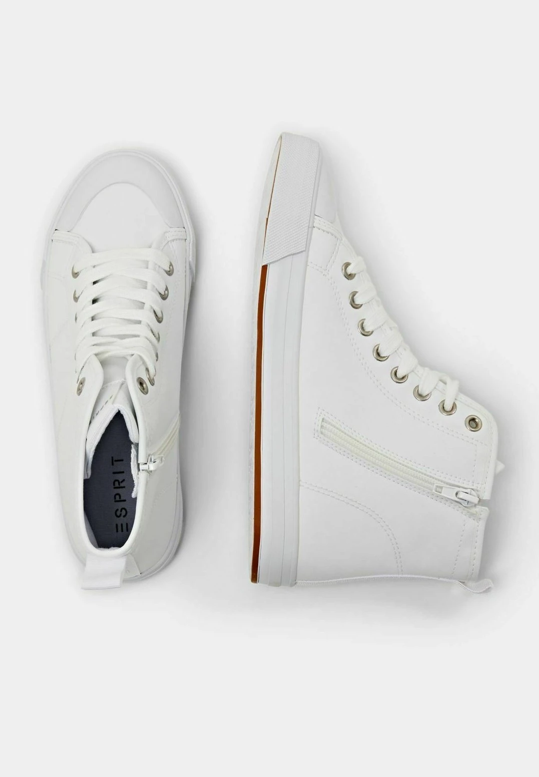 ESPRIT Baseball - Sneakers Hoog - White 5 ESPRIT Baseball - Sneakers Hoog - White - Afbeelding 3