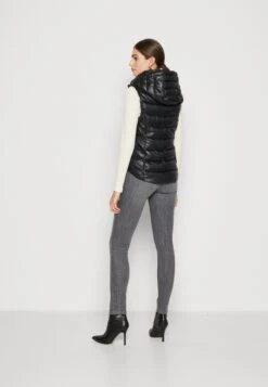 ESPRIT Tape Vest - Bodywarmer - Black -Esprit d2983e19414a4f0eaa67066c444ad6e3