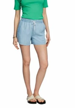 Edc By Esprit Jeansshort - Blue Bleached