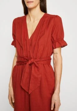 ESPRIT Belted Overall - Jumpsuit - Terracotta -Esprit d466578ae9584d8e8556c3dd57f108da