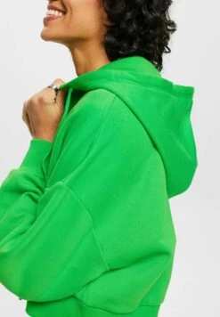 Edc By Esprit Gecroppter Mit Zipper - Sweater Met Rits - Green -Esprit d4ea06b29eac43f3aef864a07cedb18c