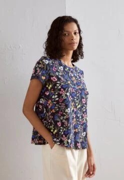 ESPRIT Core Tee - T-Shirt Print - Navy