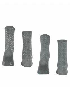 ESPRIT Fine Dot 2-Pack - Sokken - Light Greymel. -Esprit d5d4cba4d70f458b97d05567127741c0