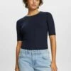 ESPRIT T-Shirt Basic - Navy -Esprit d6c32d0a83ec4d8eb49d2af5b3269f06