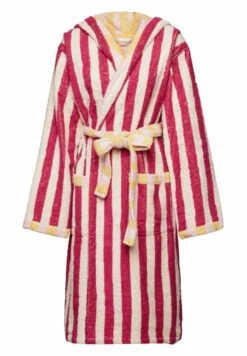 ESPRIT Gestreifter Unisex - Badjas - Cranberry -Esprit d787a2393a794e0e8060f65f46e9c2c9