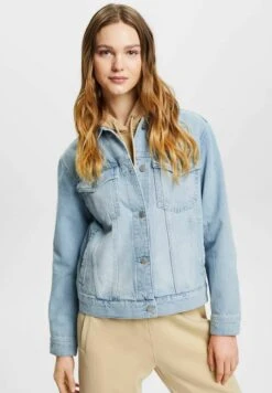 ESPRIT Spijkerjas - Blue Bleached