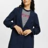 ESPRIT Halflange Jas - Navy -Esprit d89d62195f984c148107c6c37797782f
