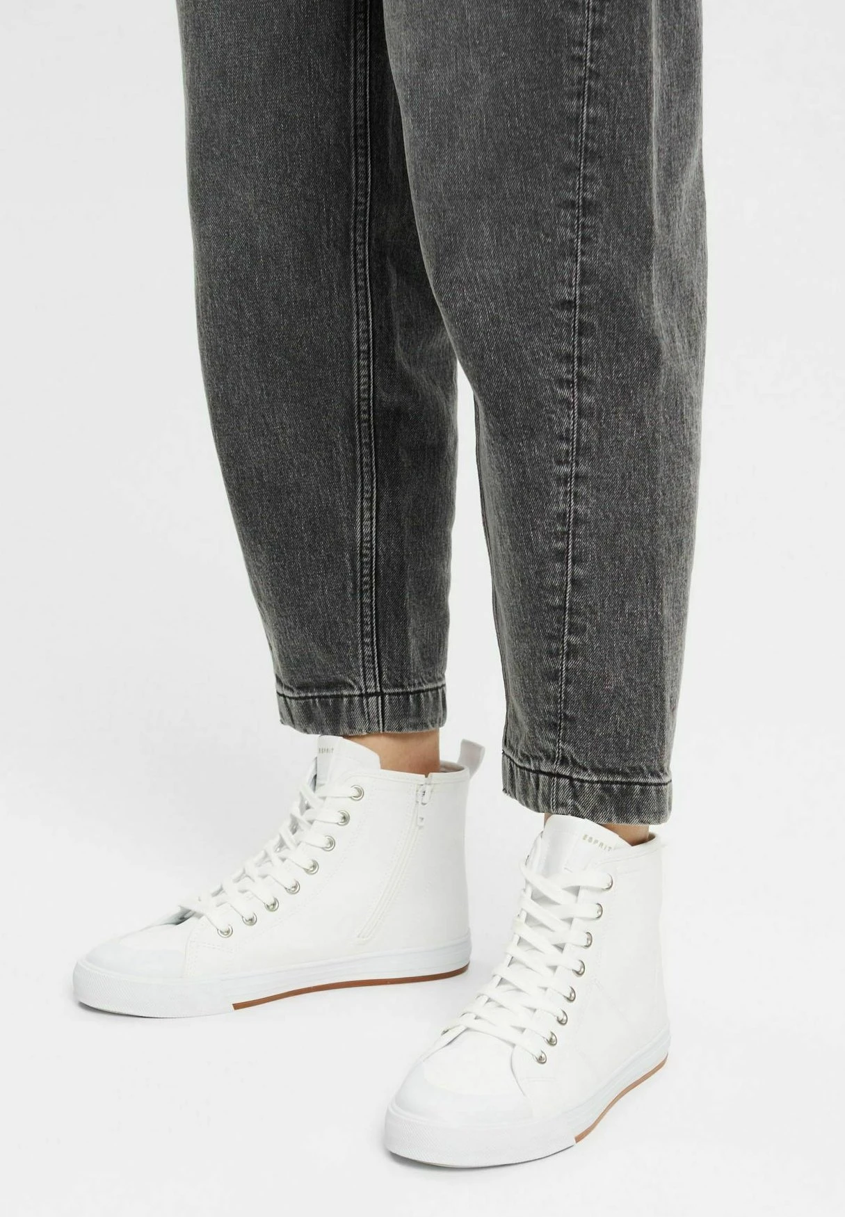 ESPRIT Baseball - Sneakers Hoog - White 4 ESPRIT Baseball - Sneakers Hoog - White - Afbeelding 2