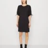 ESPRIT Dress- Jerseyjurk - Black -Esprit d9a13d9226b94856aff01bc248cf4379