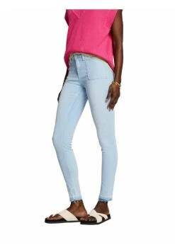 ESPRIT Aus Mit Stretchkomfort - Jeans Skinny Fit - Blue Bleached