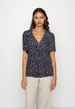 ESPRIT Blouse - T-Shirt Print - Dark Blue
