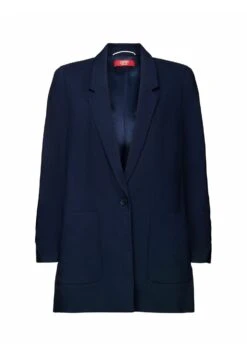 ESPRIT Halflange Jas - Navy -Esprit db464f6fa3824909ad1c02545d47bbf5